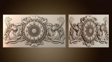 3D модель Узор для настенных часов (STL)