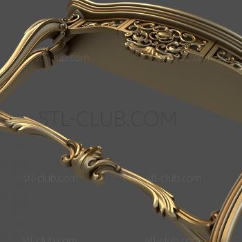 3D мадэль консоль на ЧПУ, 3d модель в stl, KN_0097 (STL)