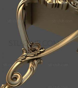 3D модель 3d stl модель консольного столика (STL)