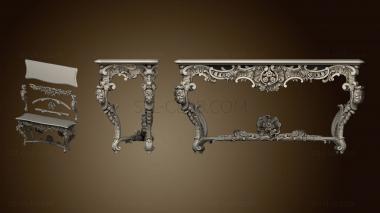 3D model Carved console (STL)