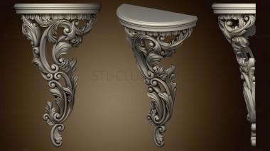 3D model Wall console Furniture from Italy Chelini ROSINI DIVANI (STL)