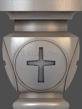 3D мадэль 3д модель церковного декора, stl файл для ЧПУ (STL)