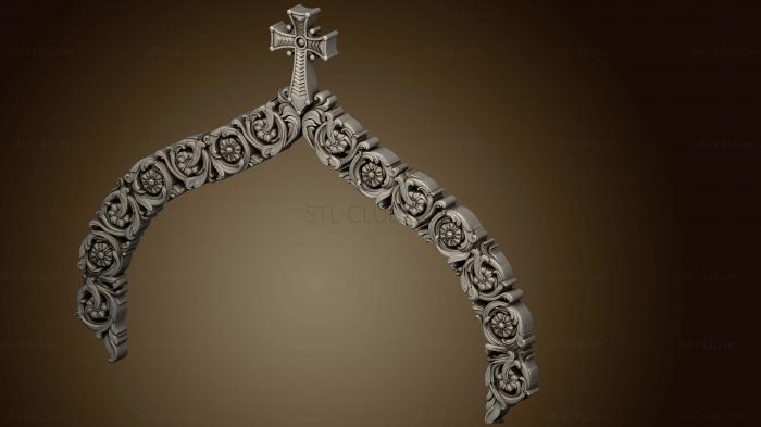 3D model Carved onlay for arch (STL)