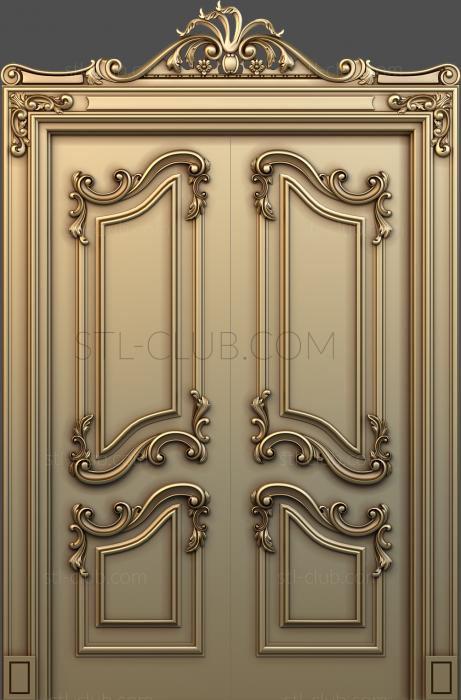 3d door model (stl)