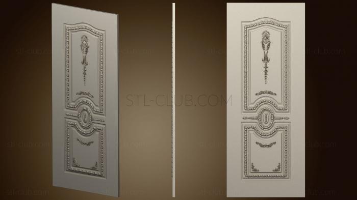 Classical carved door