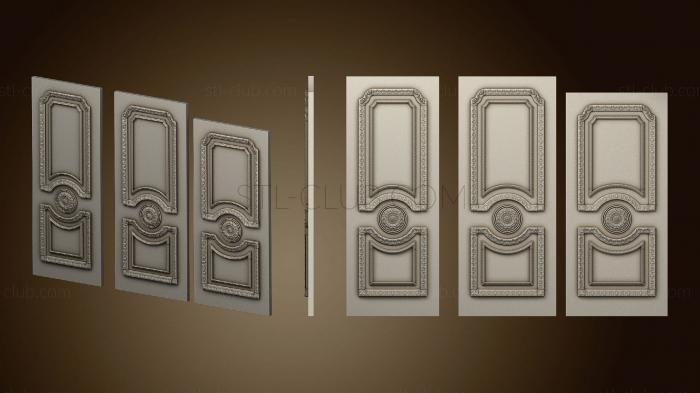 Двери резные Дверь в классическом стиле, 3 размера