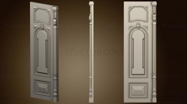 3D model Door plate classical (STL)