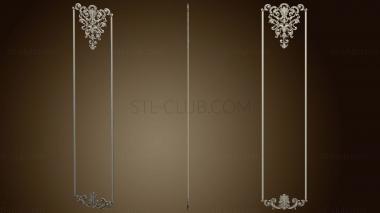 3D model Carved door onlay (STL)