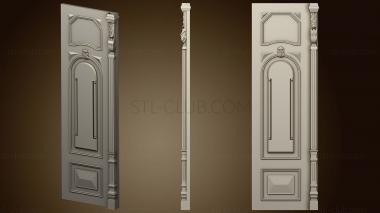 3D model Classical door with platband version1 (STL)