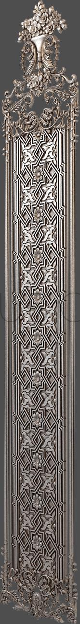 3D model 3d stl model of decorative door trim (STL)