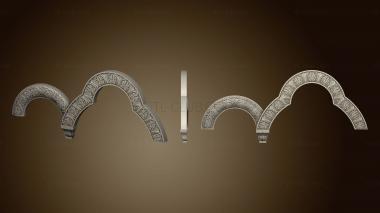 3D model Arches and capitals (STL)