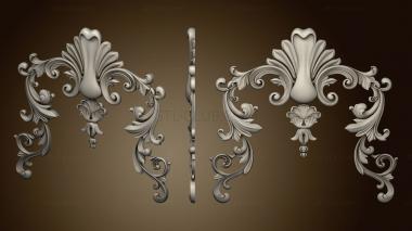 3D model Carved decor var. 2 DVN 0007 (STL)