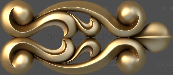 3D model Openwork petal (STL)