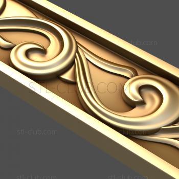 3D model Acanthus curls (STL)