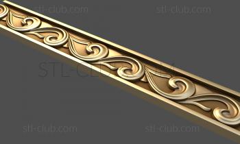 3D model Acanthus curls (STL)