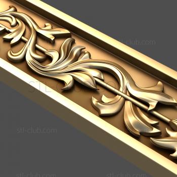 3D model Acanthus weaving lozenges (STL)