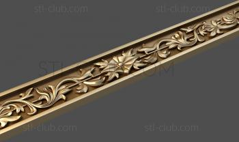 3D model Acanthus weaving lozenges (STL)