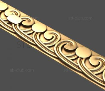 3D model Curls of rolls (STL)