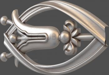 3D model Khatma flower (STL)