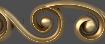 3D model Voluminous curl (STL)