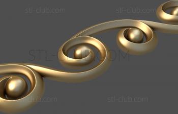 3D model Voluminous curl (STL)