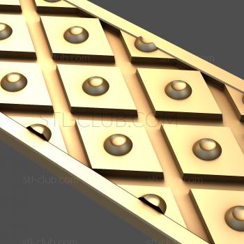 3D model Rhombus with pearl (STL)