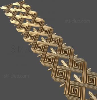 3D model Squares maze (STL)