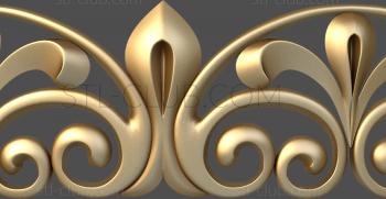 3D model Carved semicircle (STL)