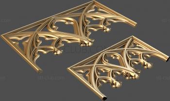 3D model Gothic arches (STL)