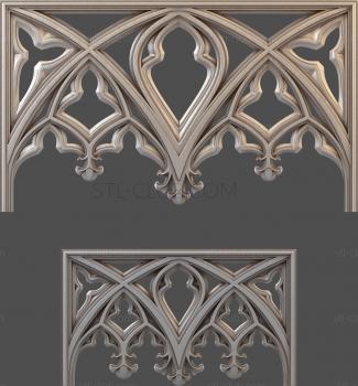 3D model Gothic arches (STL)