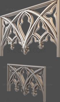 3D model Gothic arches (STL)