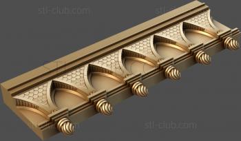 3D model Pointed arches (STL)