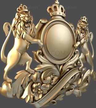 3D model Guardian Lions (STL)