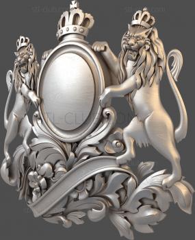 3D model Guardian Lions (STL)