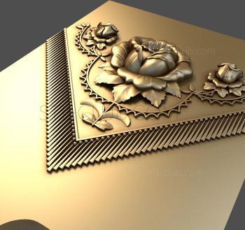 3D model Roses and peony (STL)