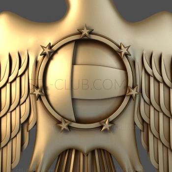 3D model Eastern Eagle (STL)