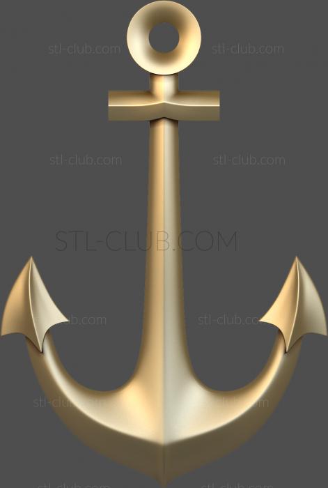 3D model Sea anchorage (STL)