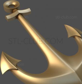 3D model Sea anchorage (STL)