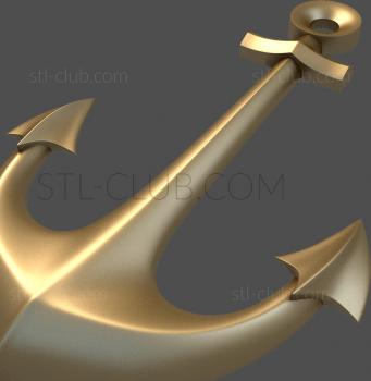 3D model Sea anchorage (STL)