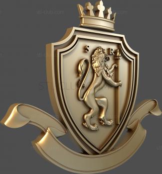 3D model Lion Ruler (STL)