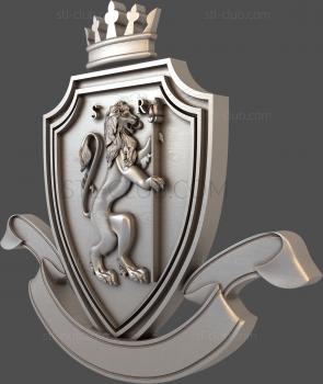 3D model Lion Ruler (STL)