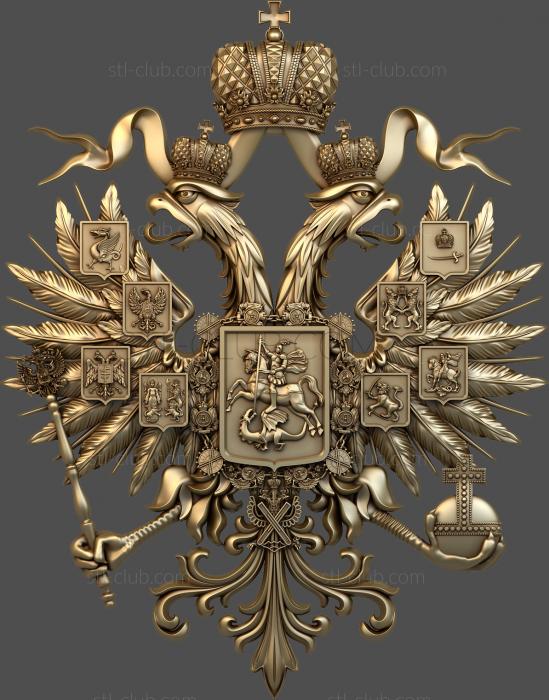 3D model Double-headed eagle (STL)