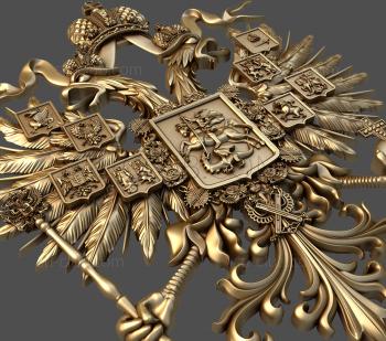 3D model Double-headed eagle (STL)