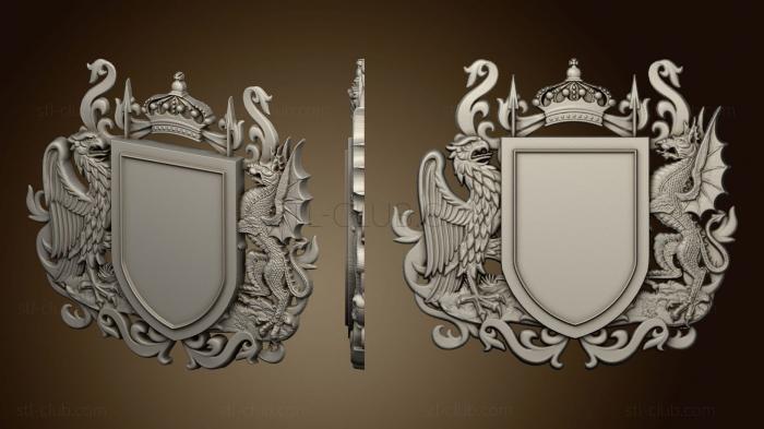 3D model Coat for Arms (STL)