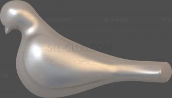 3D model Pigeon figurine (STL)