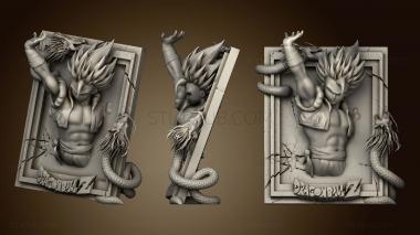 3D модель Gogeta Dragon Ball Z (STL)