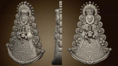 3D модель Virgen del Rocio (STL)