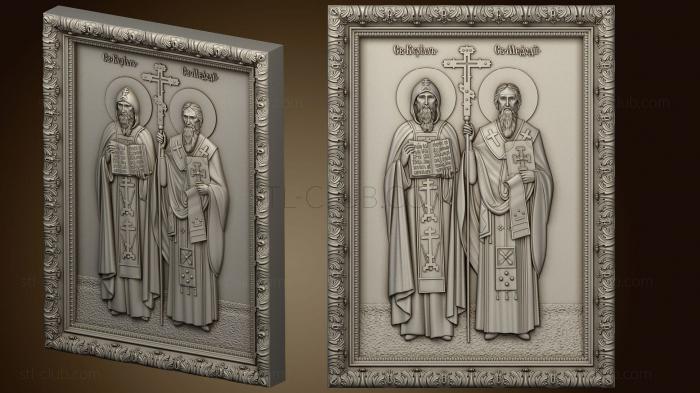 Иконы Икона святые Кирилл и Мефодий