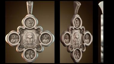 3D модель Значок креста (STL)