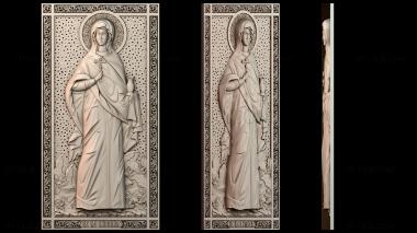 3D модель Святая мученица Анастасия (STL)